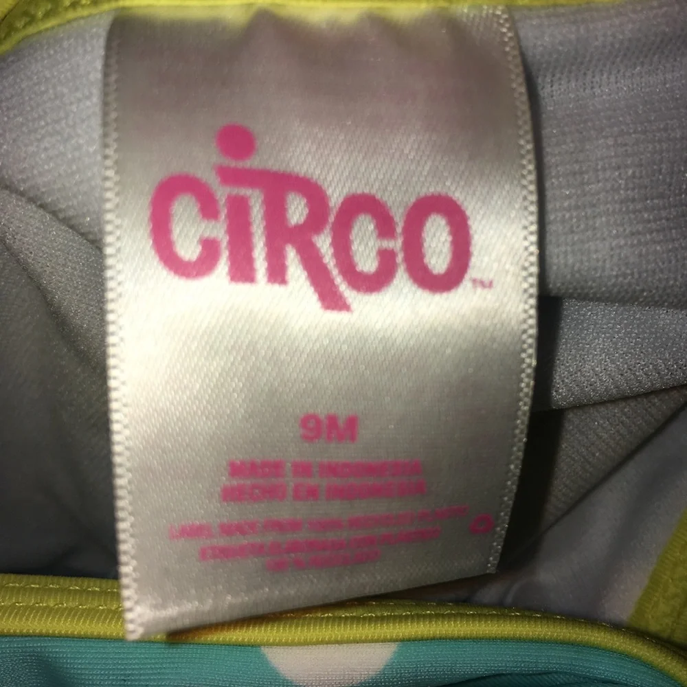 Circo polka dot pineapple 2 piece swimsuit 9mo